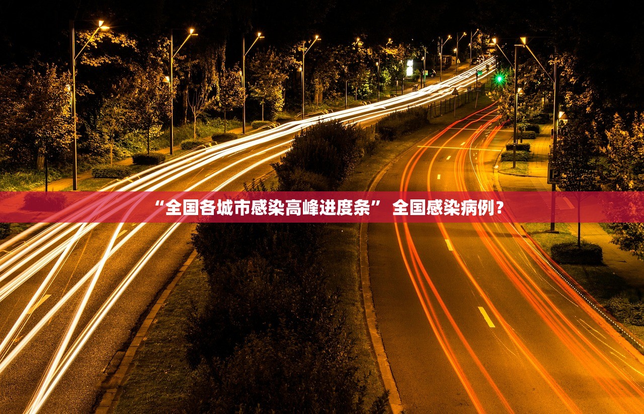 “全国各城市感染高峰进度条” 全国感染病例？