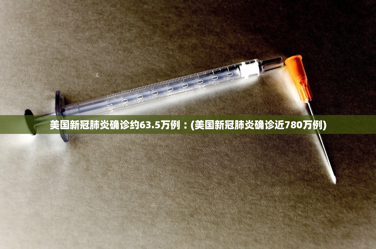 美国新冠肺炎确诊约63.5万例︰(美国新冠肺炎确诊近780万例)