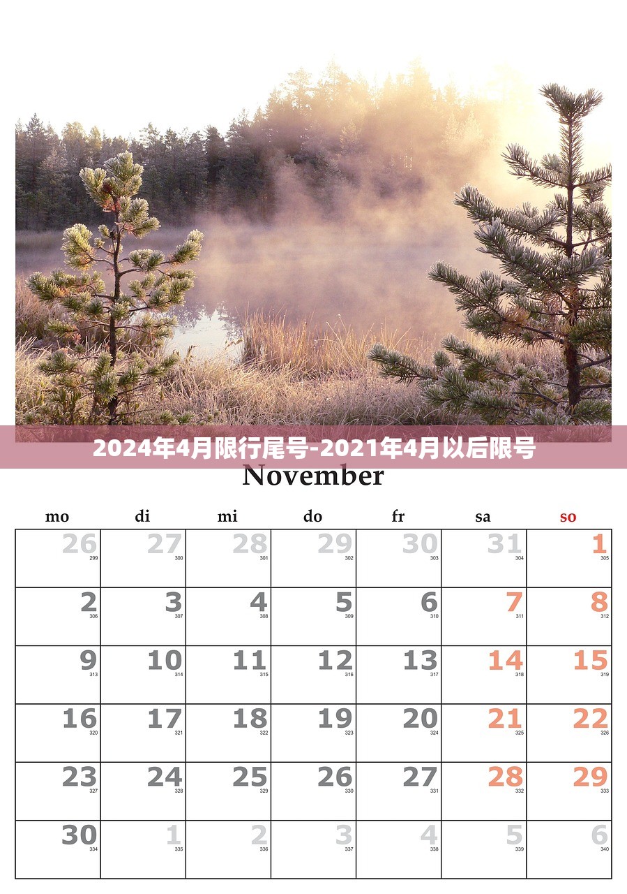 2024年4月限行尾号-2021年4月以后限号