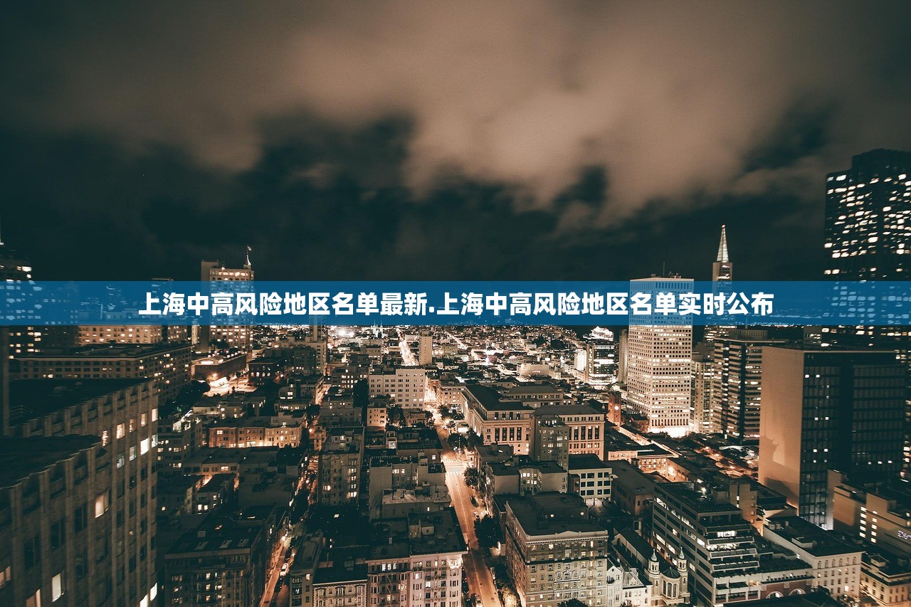 上海中高风险地区名单最新.上海中高风险地区名单实时公布