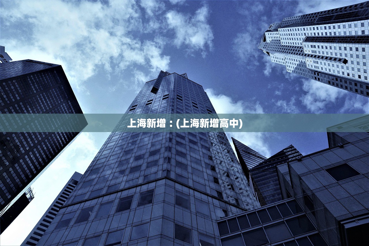 上海新增︰(上海新增高中)