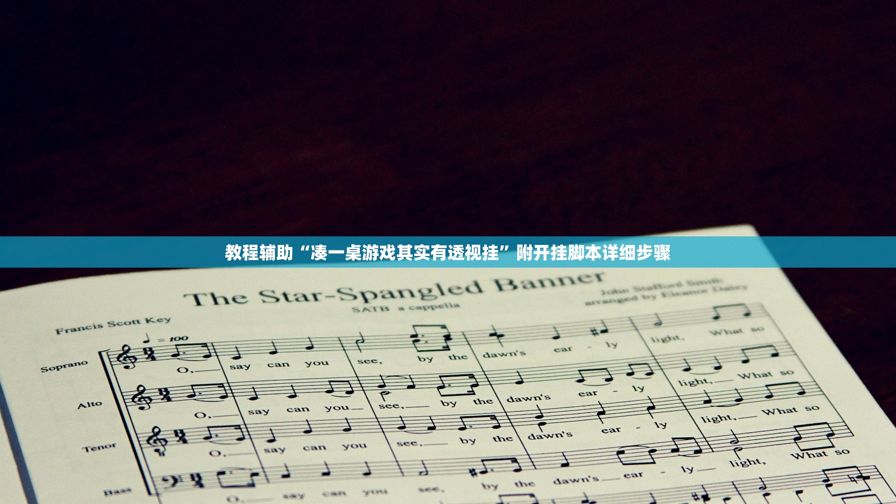 教程辅助“凑一桌游戏其实有透视挂”附开挂脚本详细步骤