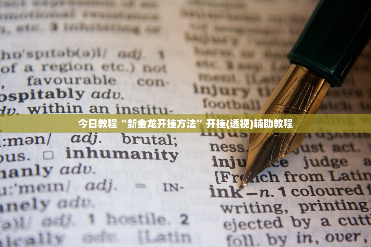今日教程“新金龙开挂方法”开挂(透视)辅助教程