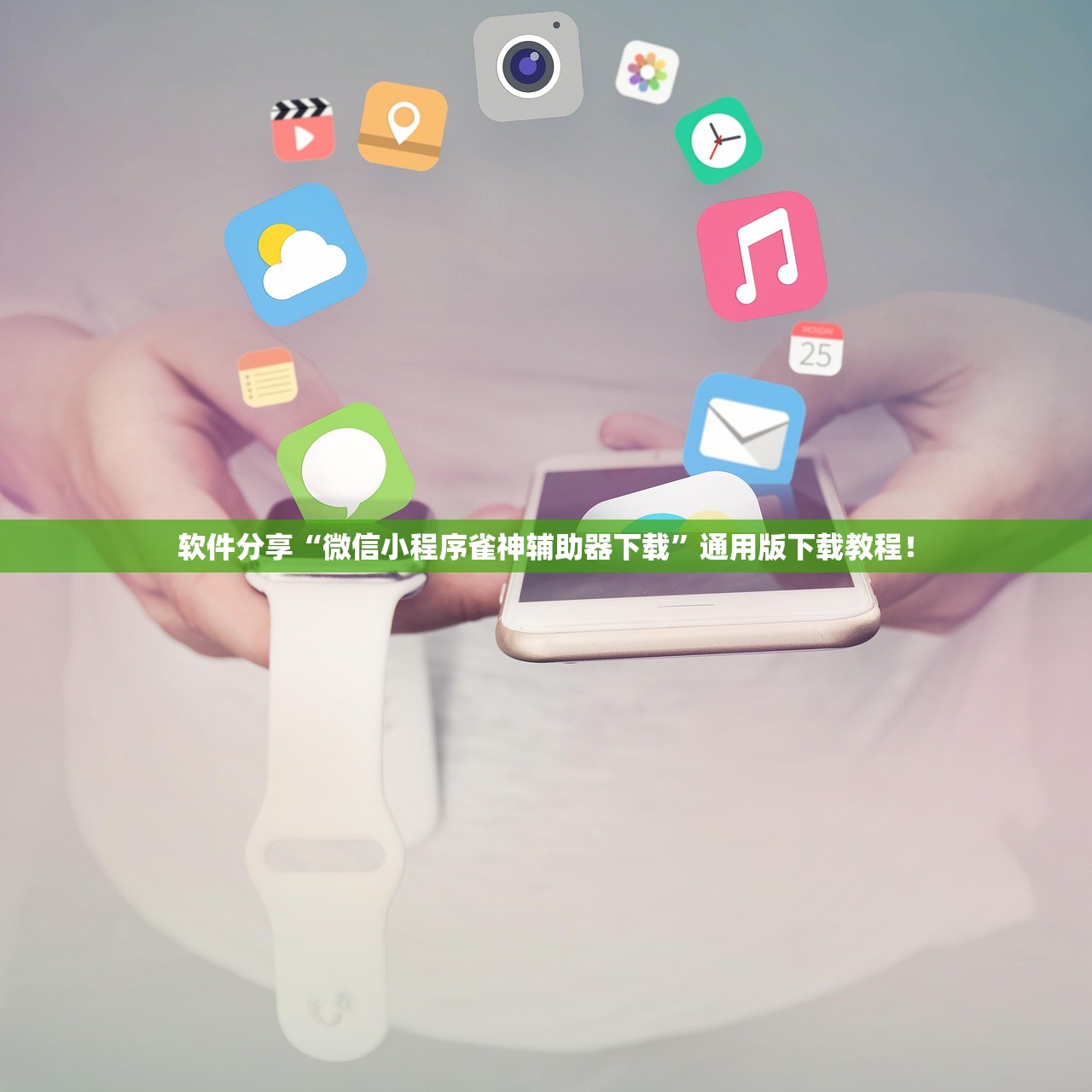 软件分享“微信小程序雀神辅助器下载”通用版下载教程！