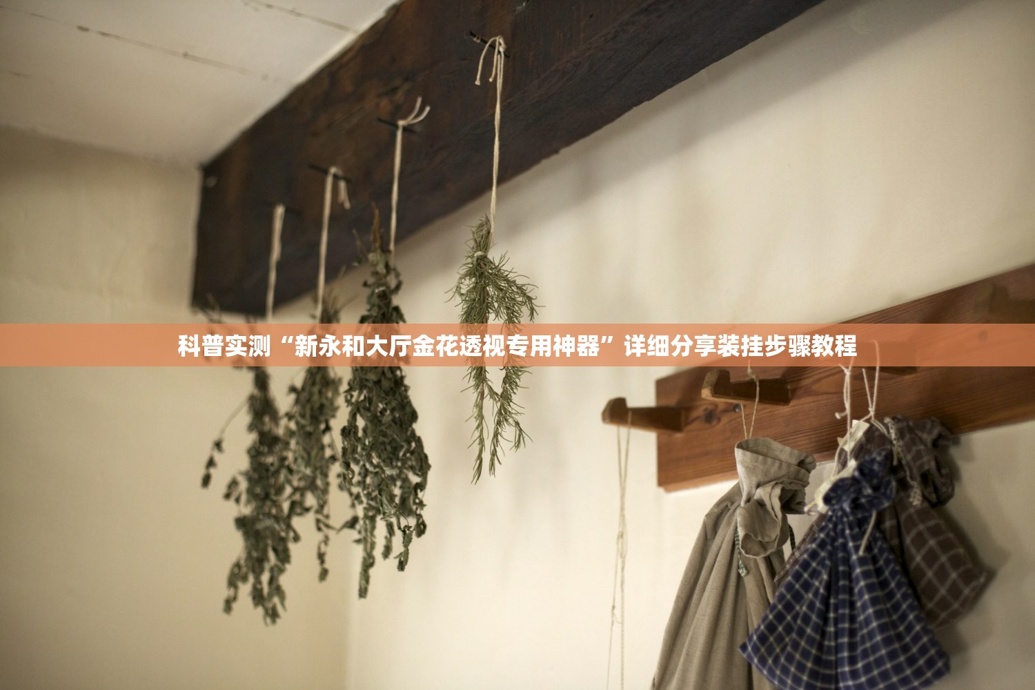 科普实测“新永和大厅金花透视专用神器	”详细分享装挂步骤教程