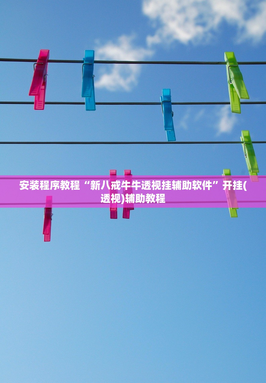开挂辅助工具“牛总管开挂神器”真实开挂技巧分享