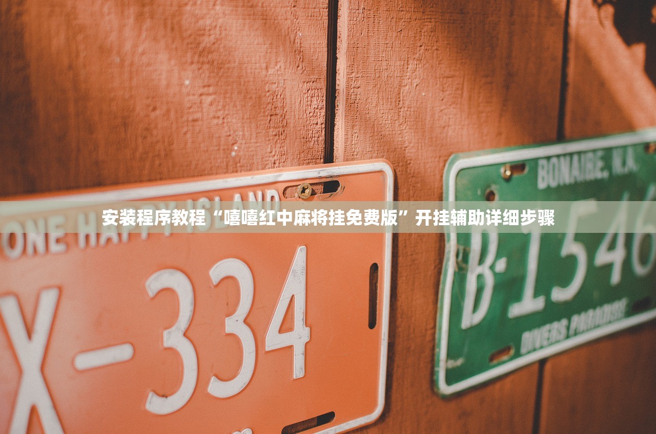 安装程序教程“嘻嘻红中麻将挂免费版”开挂辅助详细步骤