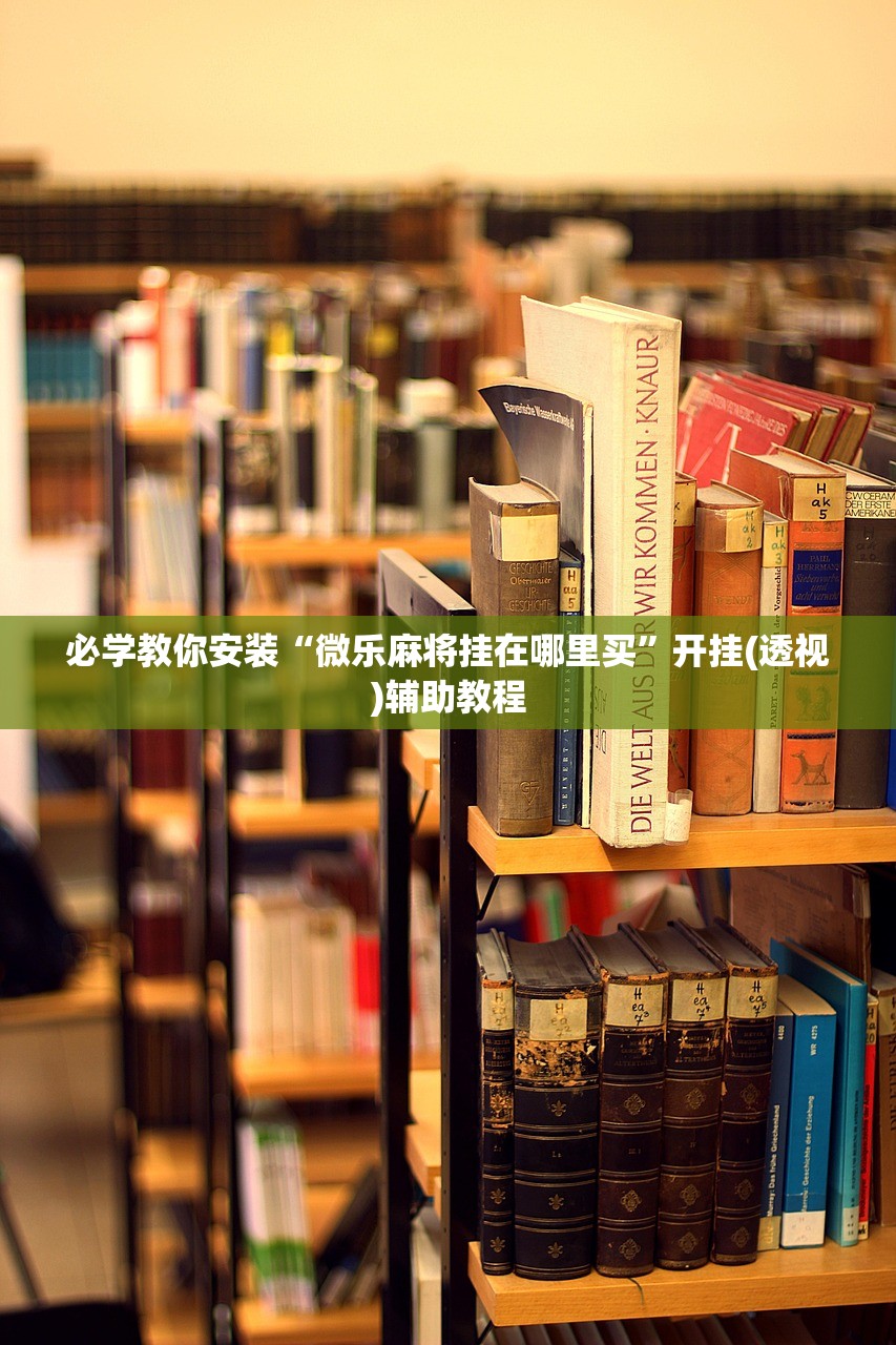 必学教你安装“微乐麻将挂在哪里买”开挂(透视)辅助教程