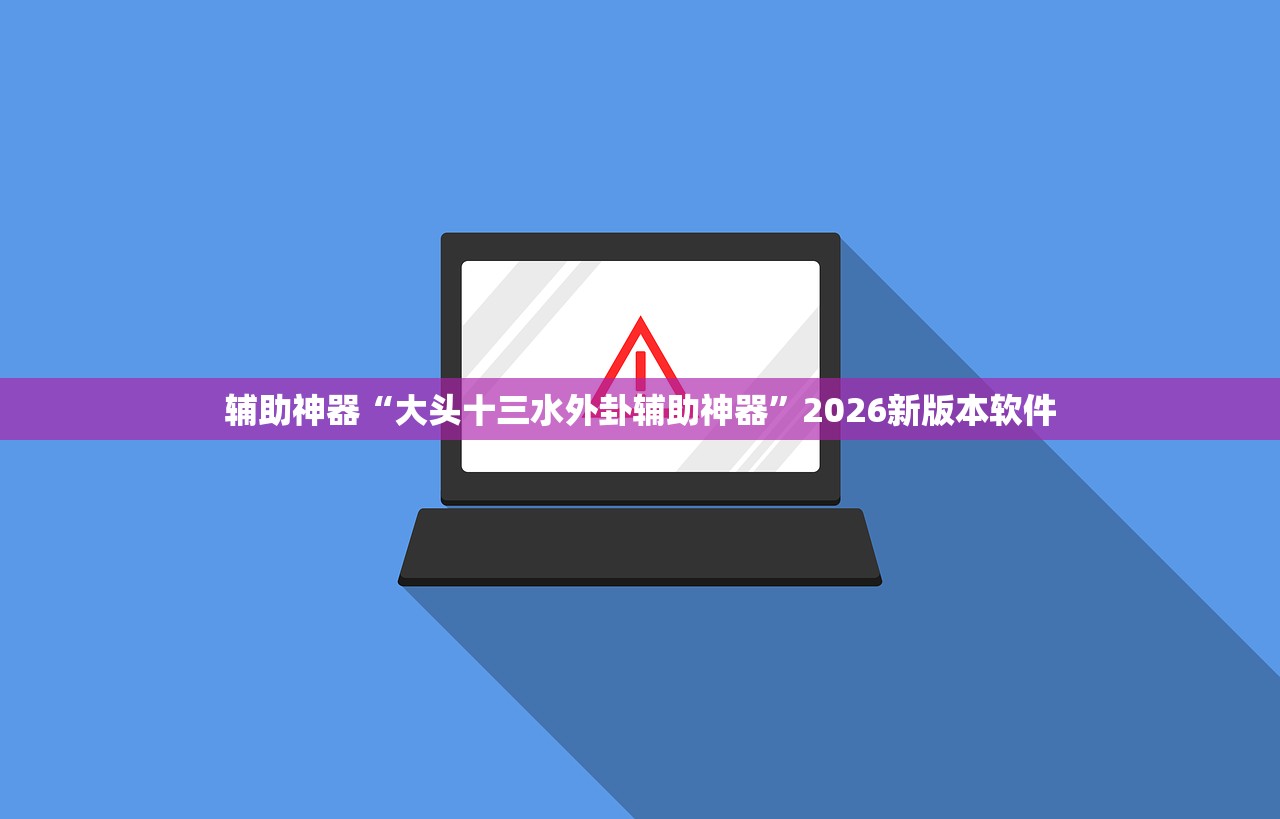 辅助神器“大头十三水外卦辅助神器”2026新版本软件