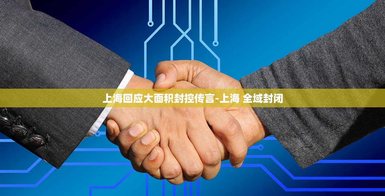 上海回应大面积封控传言-上海 全域封闭