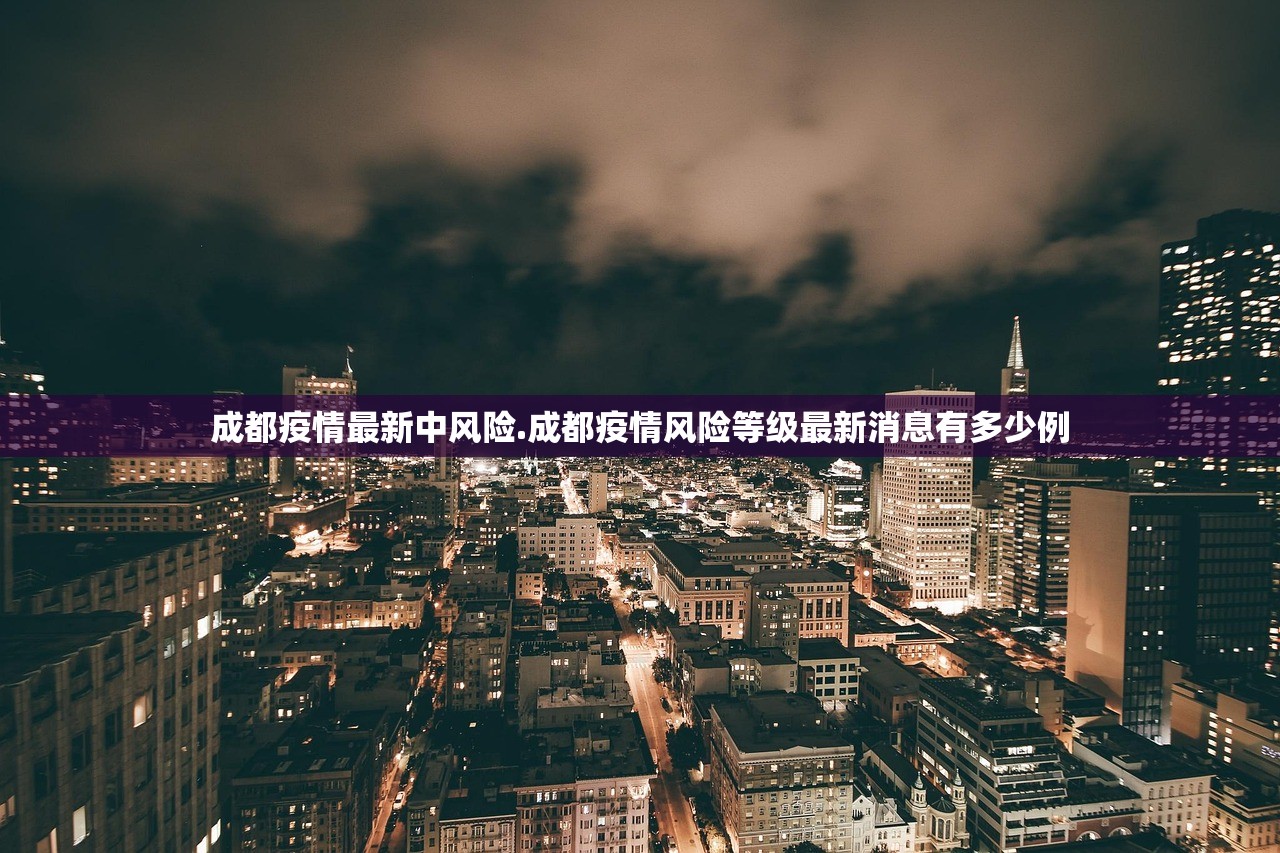 成都疫情最新中风险.成都疫情风险等级最新消息有多少例 成都疫情最新中风险.成都疫情风险等级最新消息有多少例