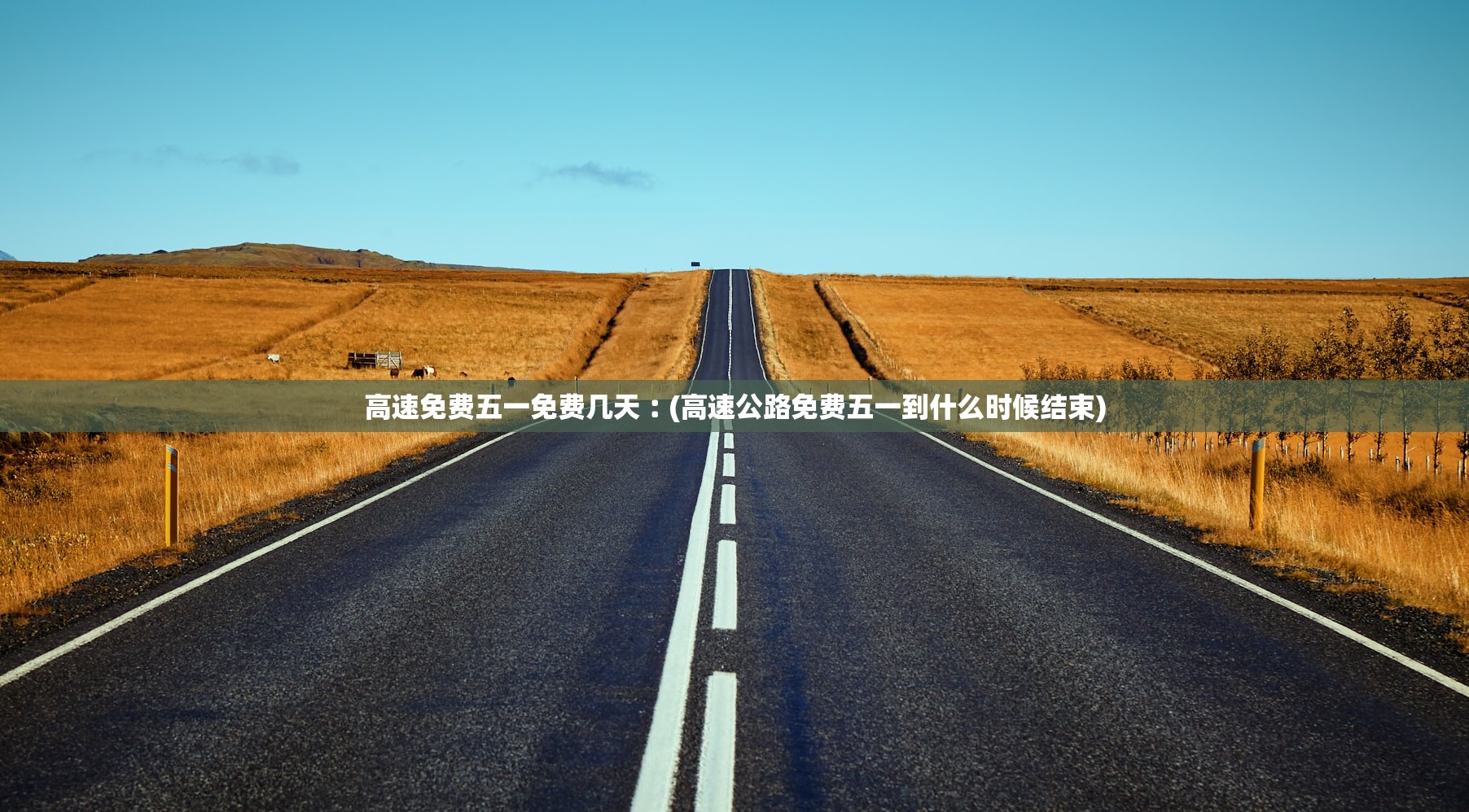 高速免费五一免费几天︰(高速公路免费五一到什么时候结束)