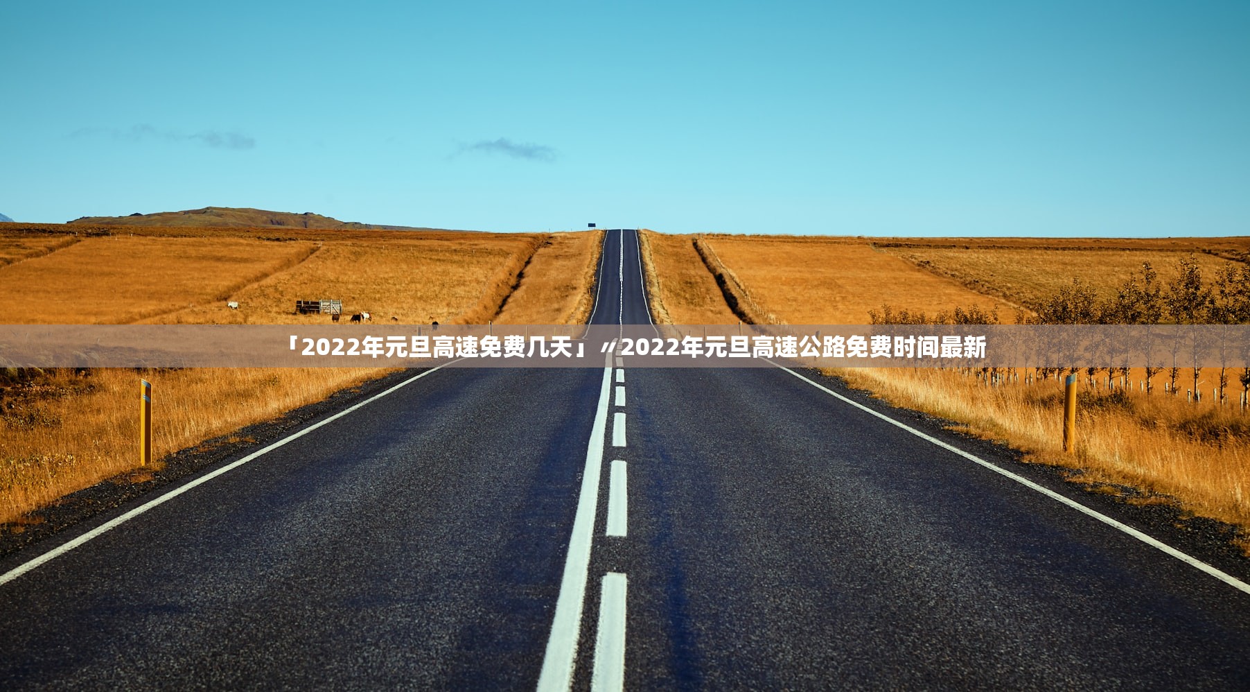 「2022年元旦高速免费几天」〃2022年元旦高速公路免费时间最新