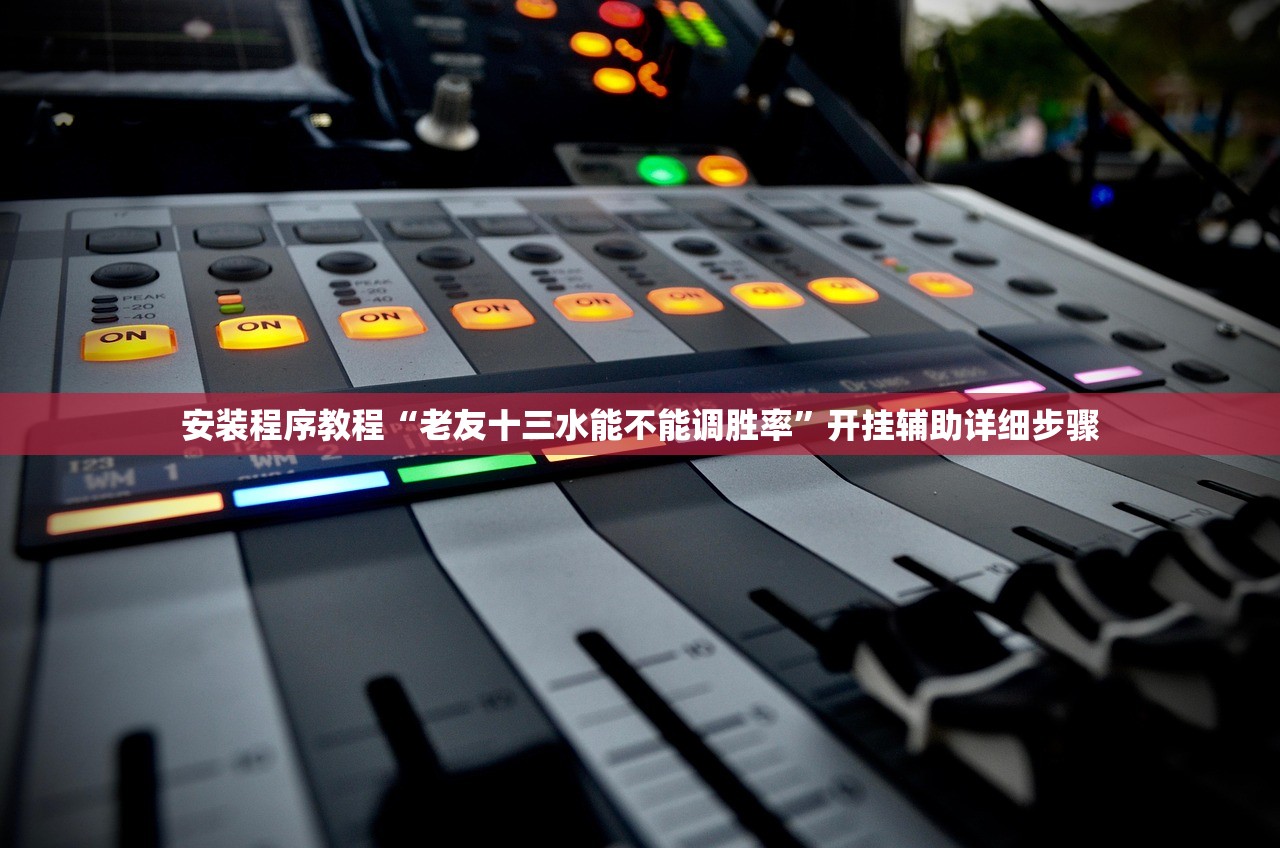 安装程序教程“老友十三水能不能调胜率”开挂辅助详细步骤