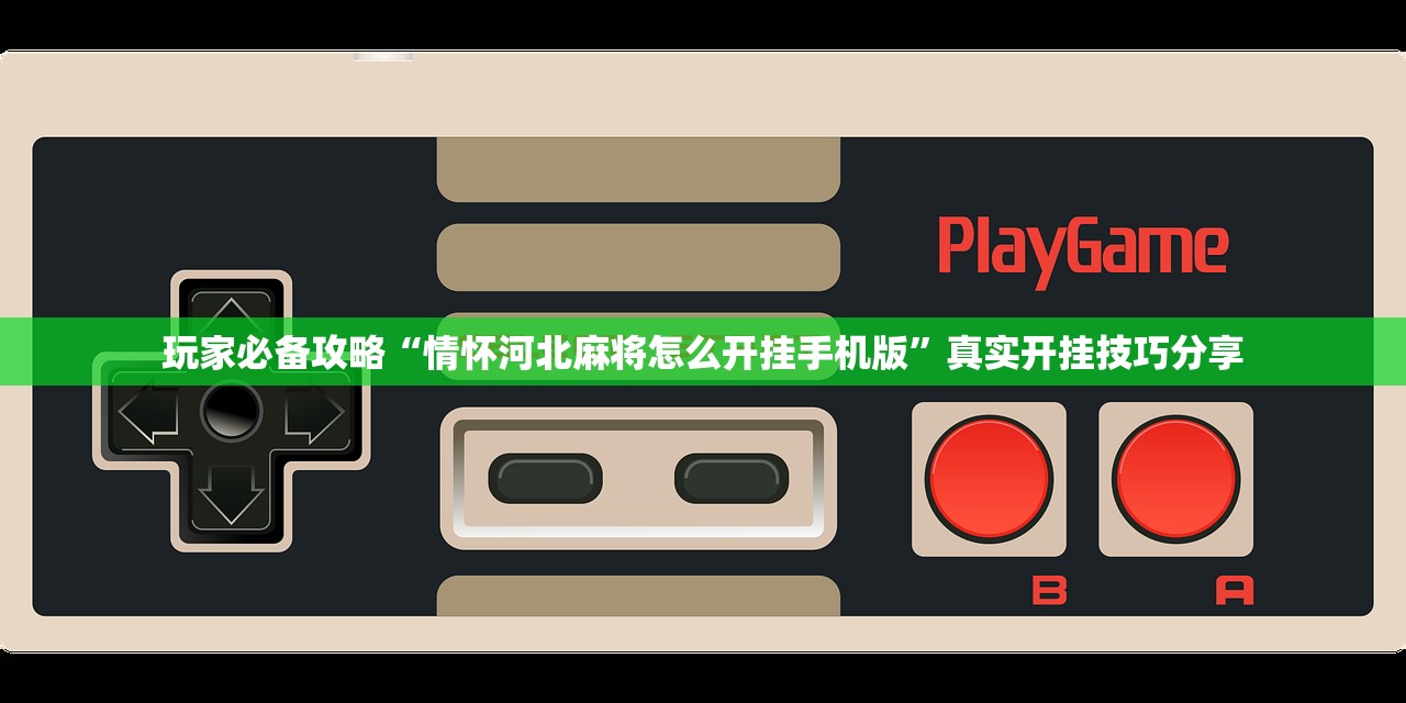 玩家必备攻略“情怀河北麻将怎么开挂手机版”真实开挂技巧分享