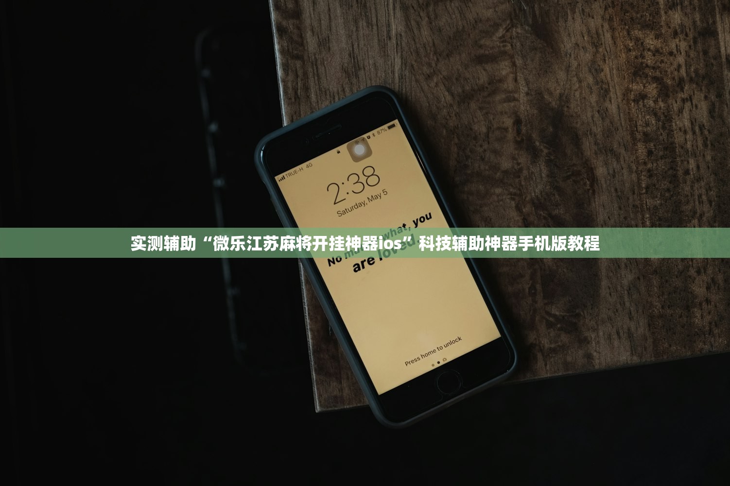 实测辅助“微乐江苏麻将开挂神器ios”科技辅助神器手机版教程