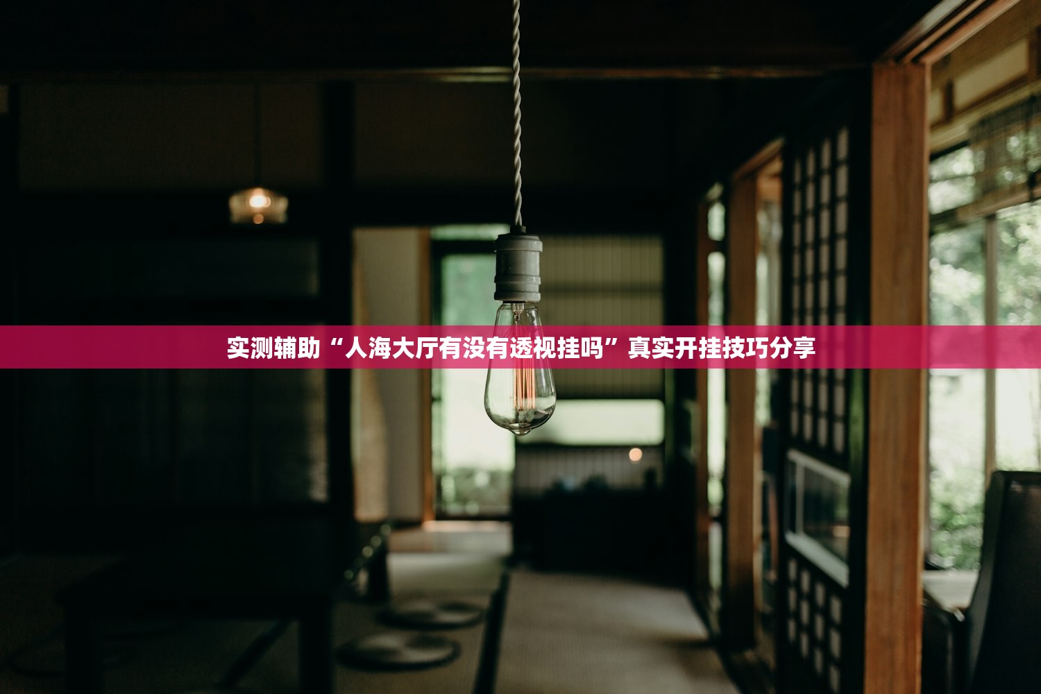 实测辅助“人海大厅有没有透视挂吗”真实开挂技巧分享