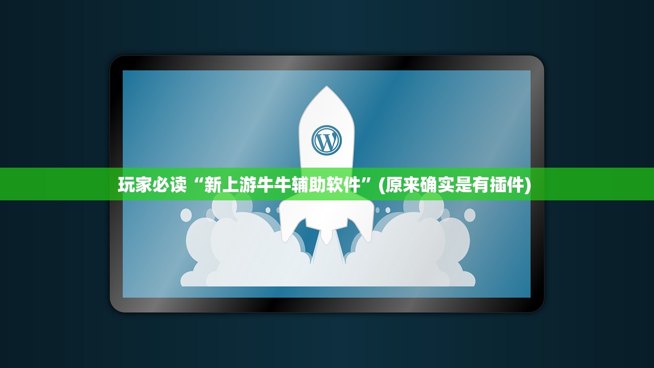 玩家必读“新上游牛牛辅助软件”(原来确实是有插件) 
