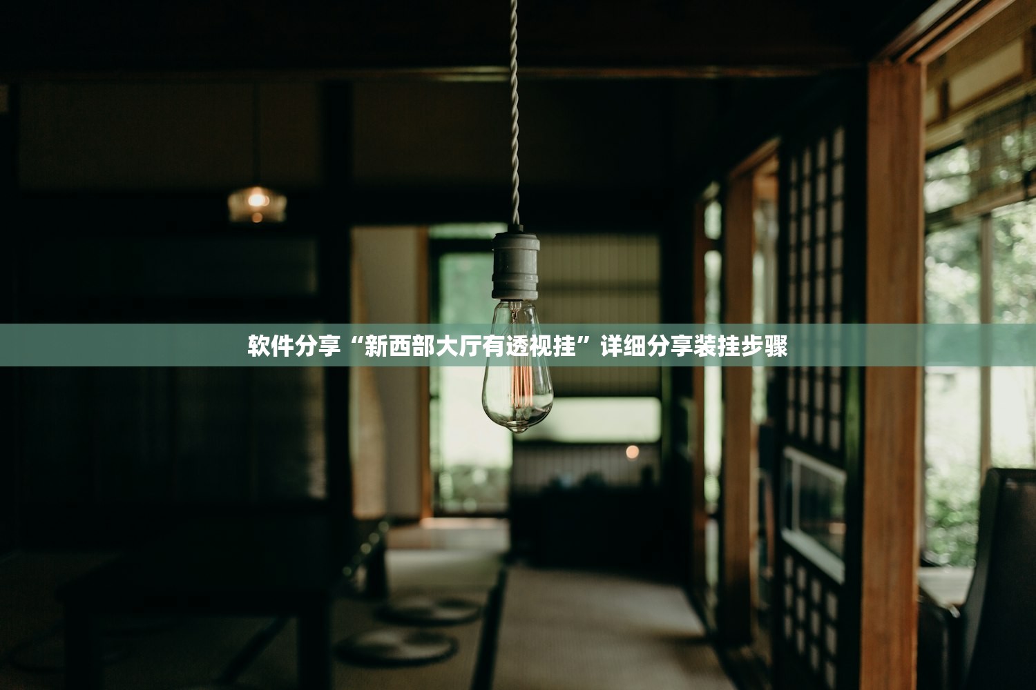 软件分享“新西部大厅有透视挂”详细分享装挂步骤