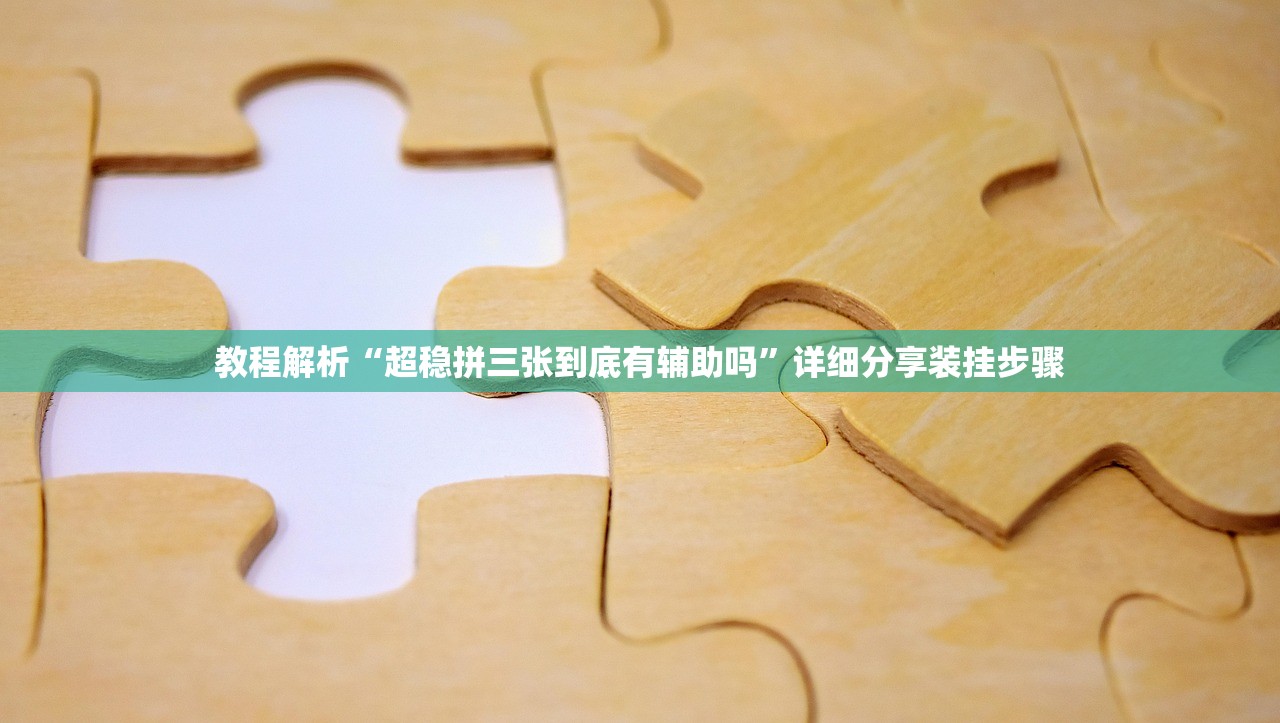 教程解析“超稳拼三张到底有辅助吗	”详细分享装挂步骤
