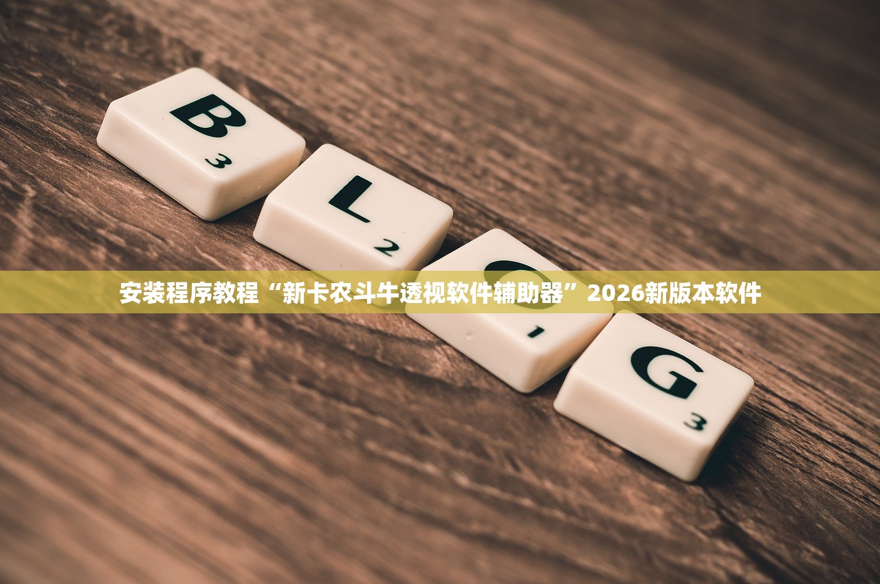 安装程序教程“新卡农斗牛透视软件辅助器”2026新版本软件