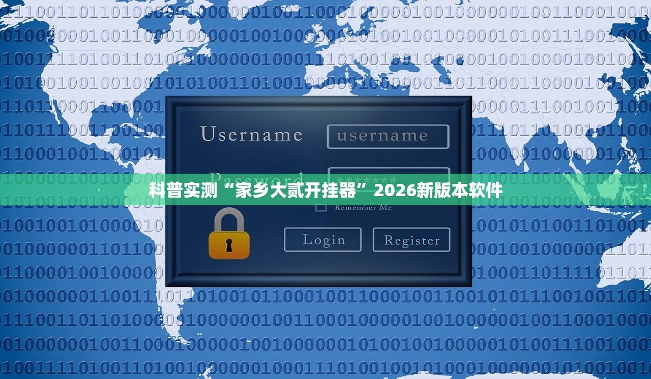 科普实测“家乡大贰开挂器”2026新版本软件