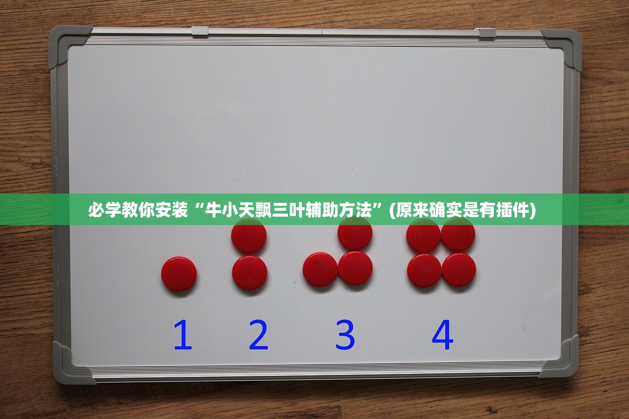 必学教你安装“牛小天飘三叶辅助方法”(原来确实是有插件) 