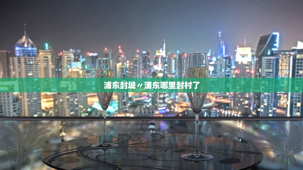 浦东封城〃浦东哪里封村了