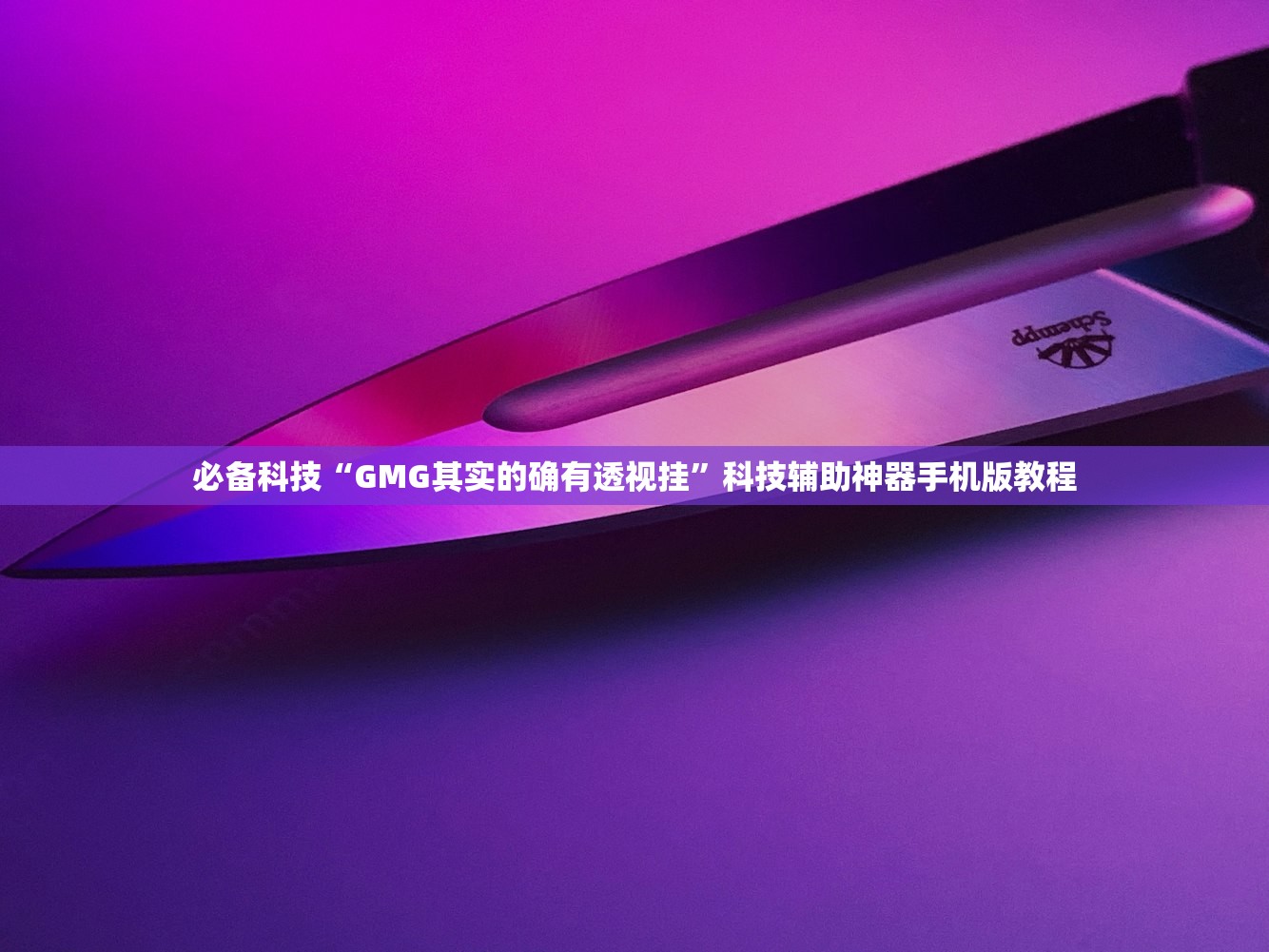 必备科技“GMG其实的确有透视挂”科技辅助神器手机版教程