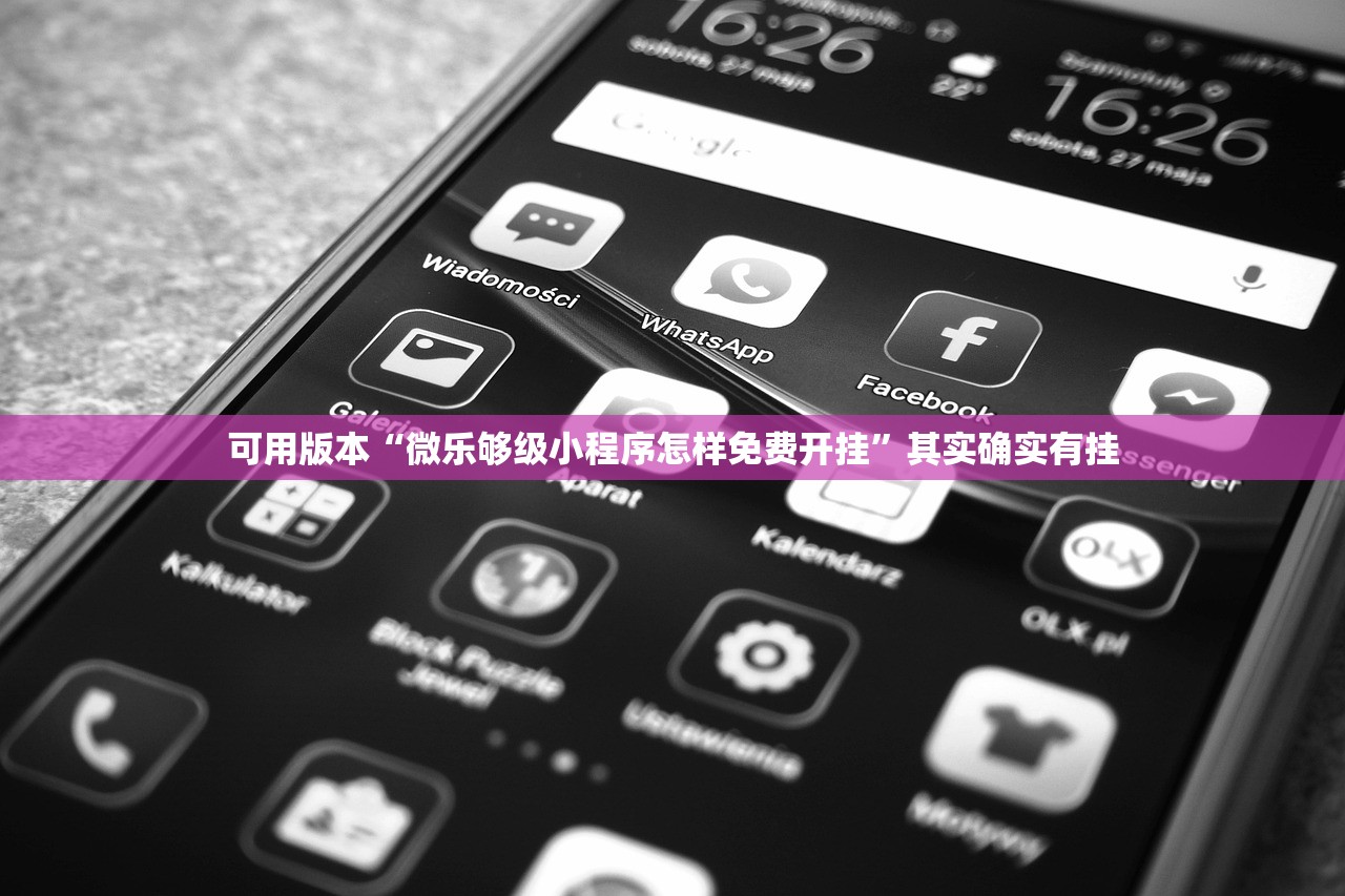 可用版本“微乐够级小程序怎样免费开挂”其实确实有挂