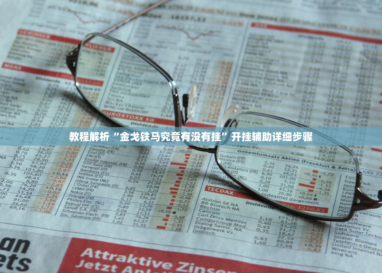 教程解析“金戈铁马究竟有没有挂”开挂辅助详细步骤