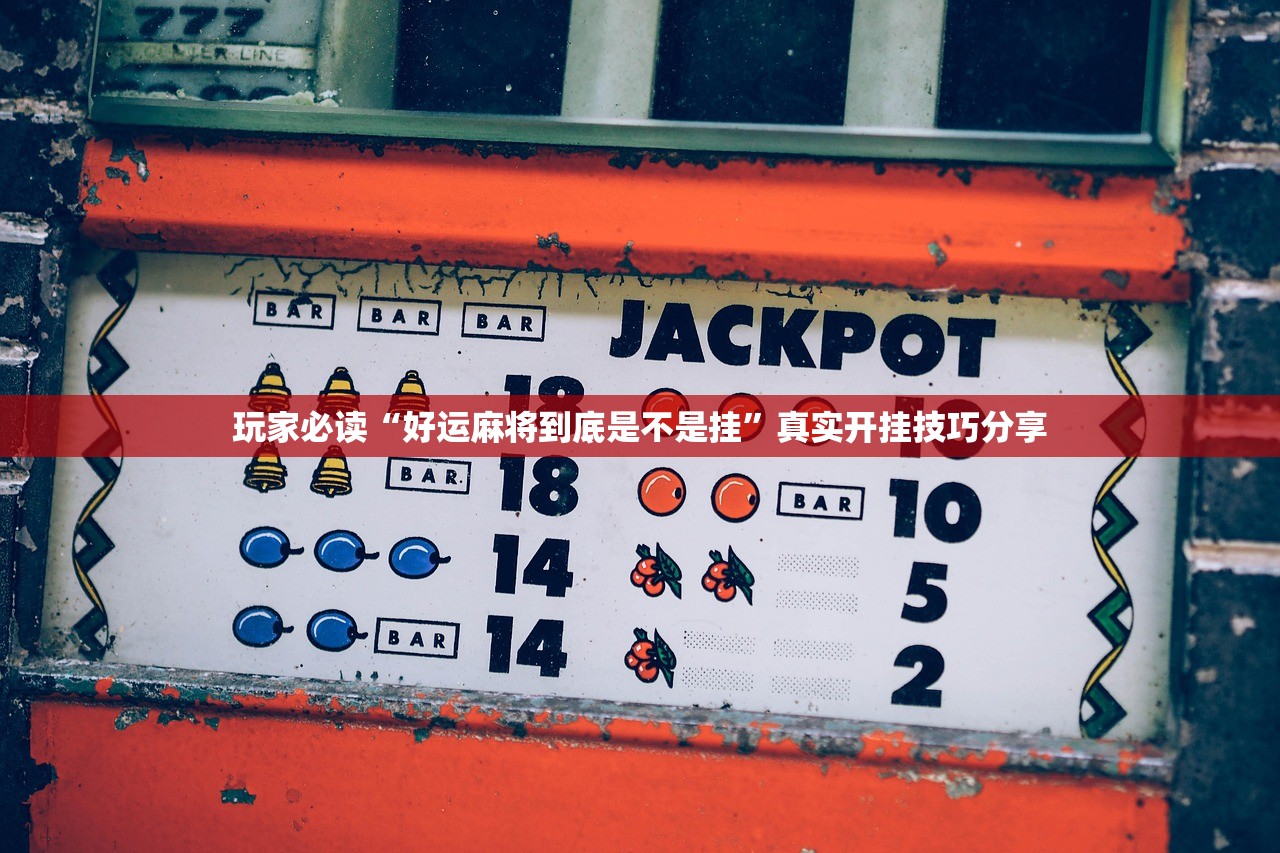 玩家必读“好运麻将到底是不是挂”真实开挂技巧分享