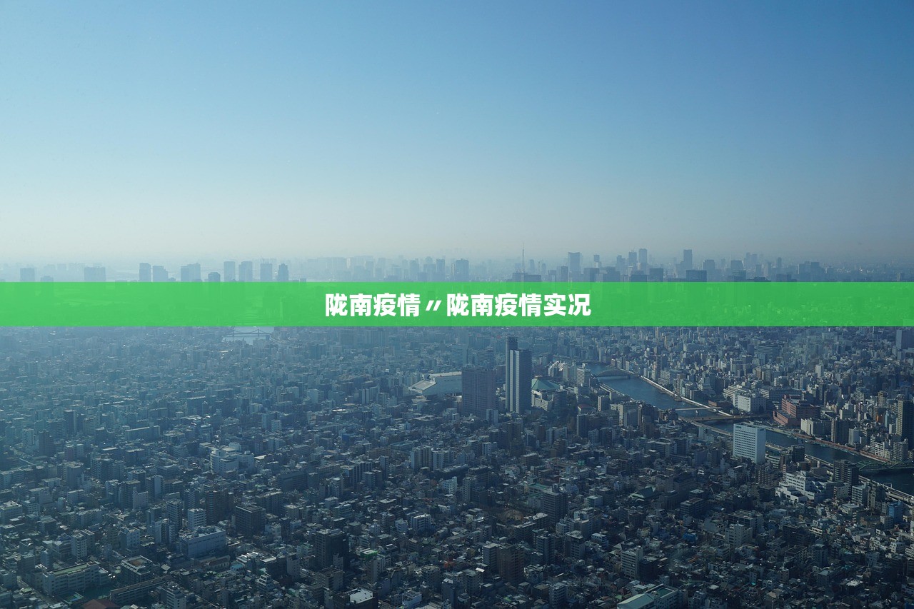 陇南疫情〃陇南疫情实况