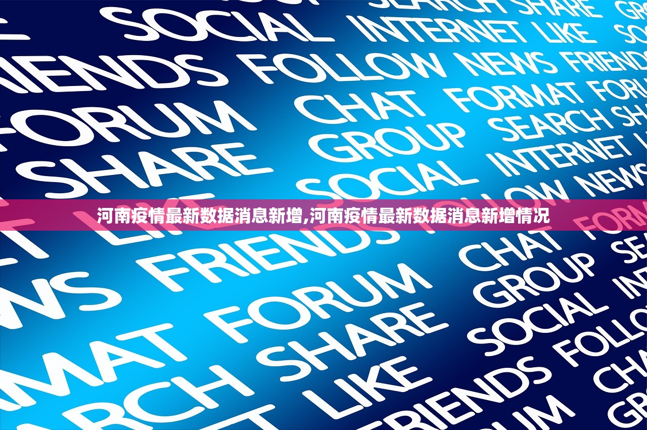 河南疫情最新数据消息新增,河南疫情最新数据消息新增情况