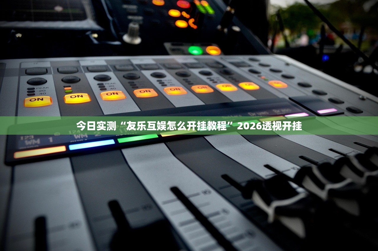 今日实测“友乐互娱怎么开挂教程”2026透视开挂