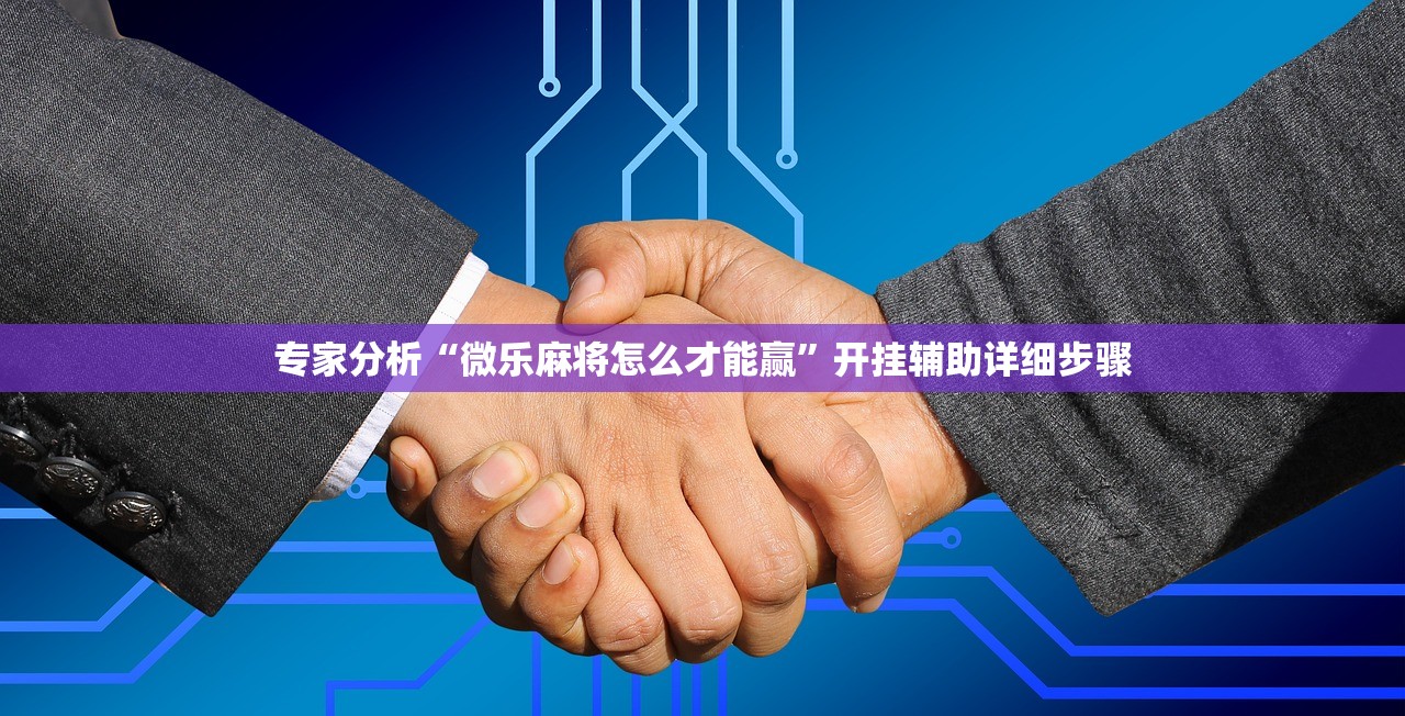 专家分析“微乐麻将怎么才能赢”开挂辅助详细步骤