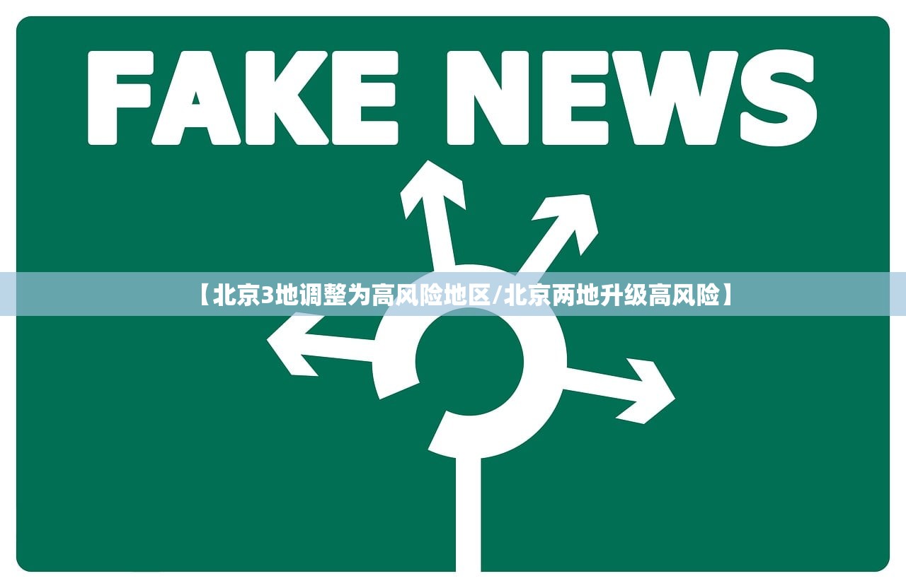 【北京3地调整为高风险地区/北京两地升级高风险】 【北京3地调整为高风险地区/北京两地升级高风险】