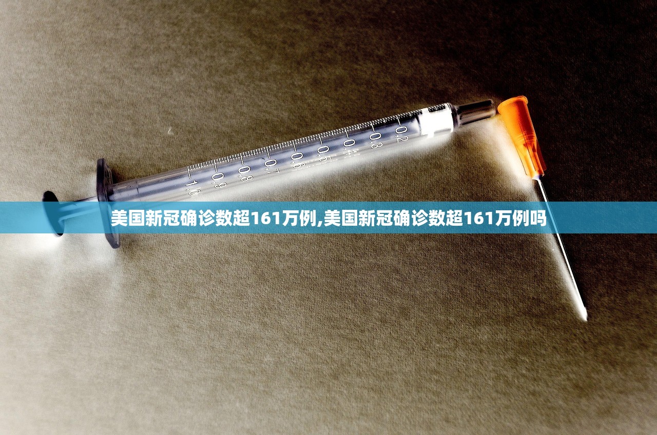 美国新冠确诊数超161万例,美国新冠确诊数超161万例吗