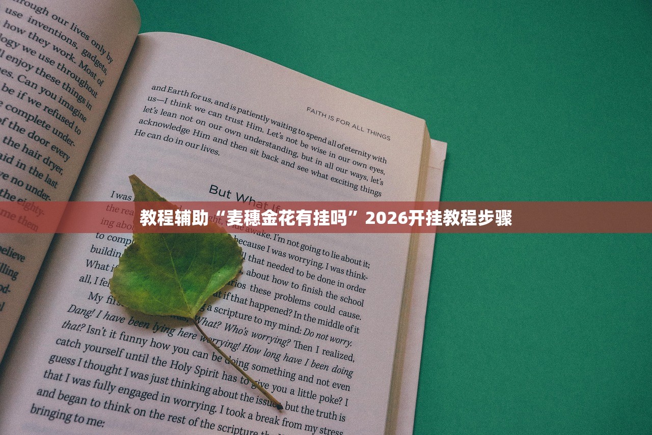 教程辅助“麦穗金花有挂吗”2026开挂教程步骤