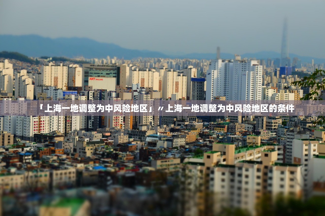 「上海一地调整为中风险地区」〃上海一地调整为中风险地区的条件 「上海一地调整为中风险地区」〃上海一地调整为中风险地区的条件