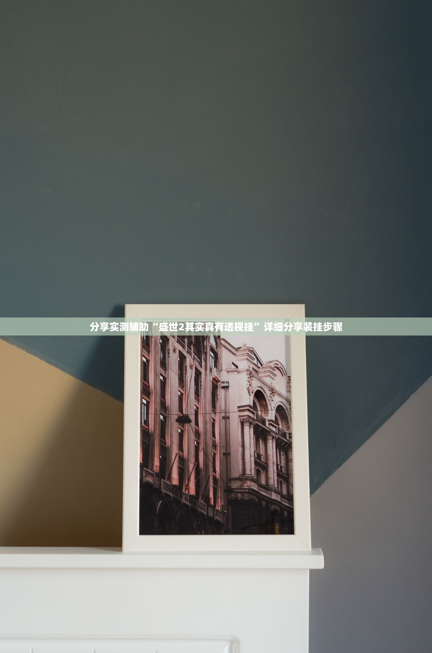 分享实测辅助“盛世2其实真有透视挂”详细分享装挂步骤